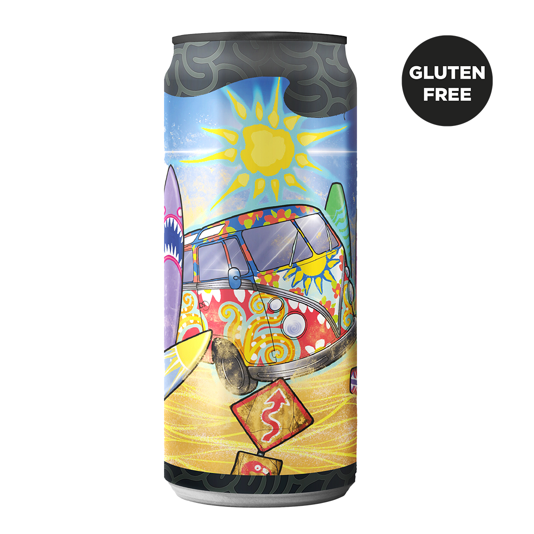 LOWRIDER – India Pale Lager – SIN GLUTEN – 4 latas de 400 mL